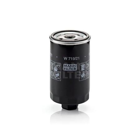 Mann-Filter 90-92 Vw Corrado 1.8L L4 Oil Filter, W719/21 W719/21